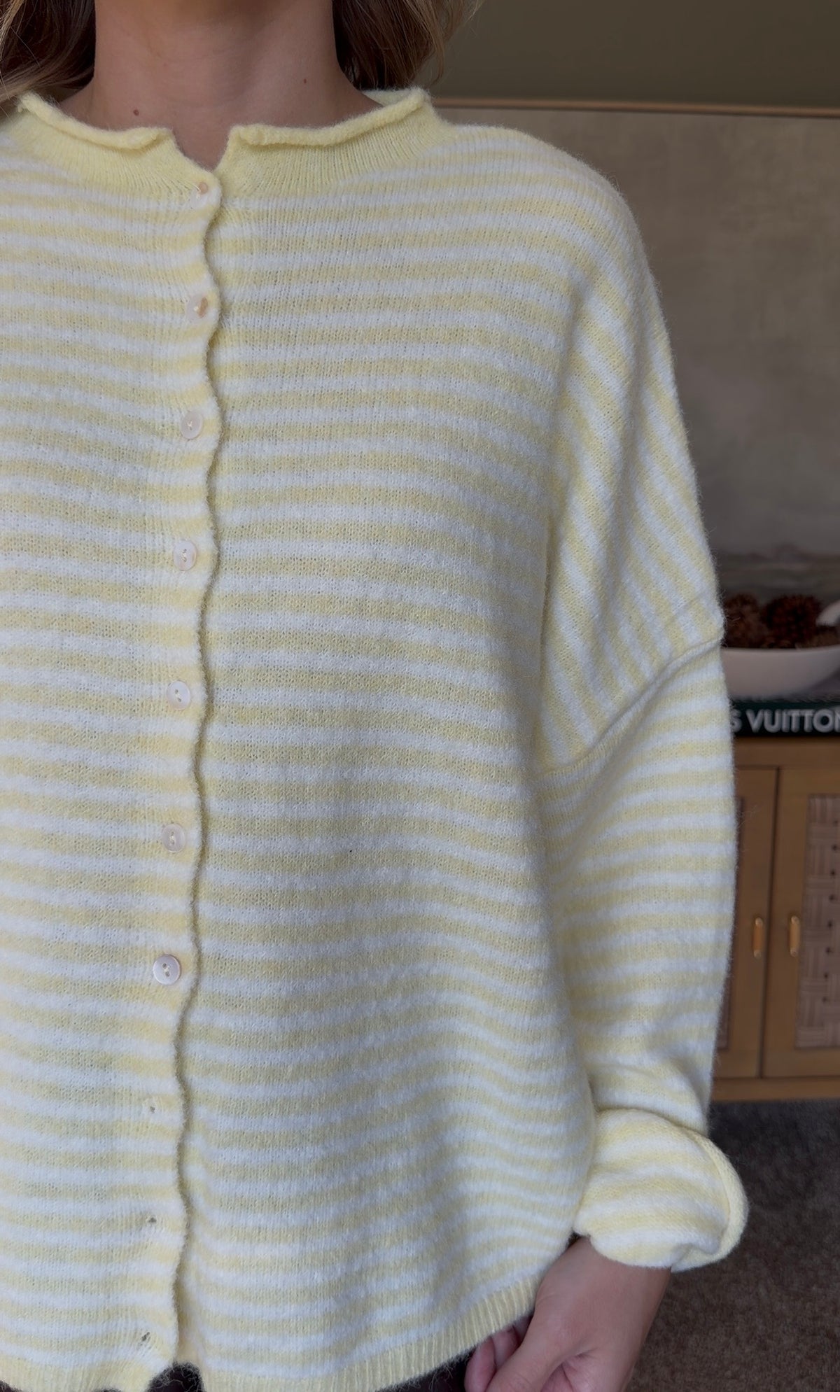 Honey Stripe Sweater