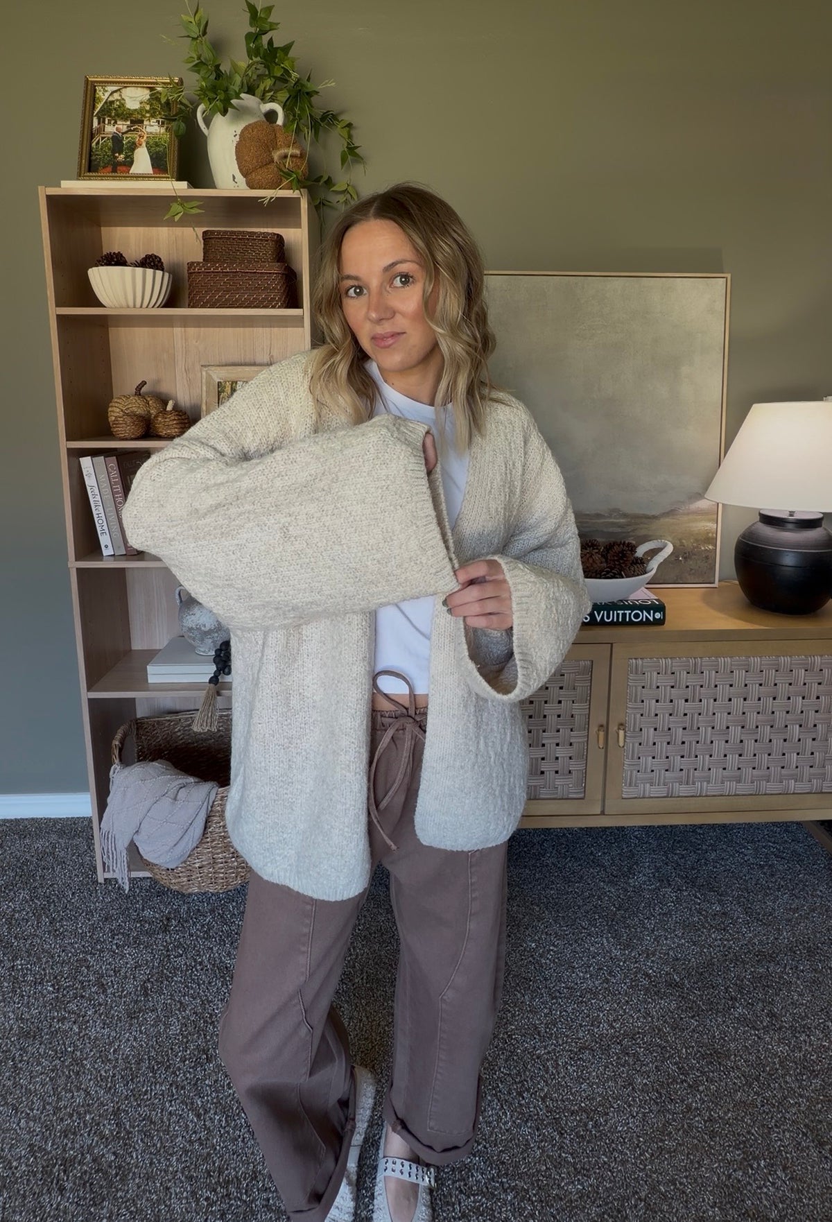 Oat Cardigan