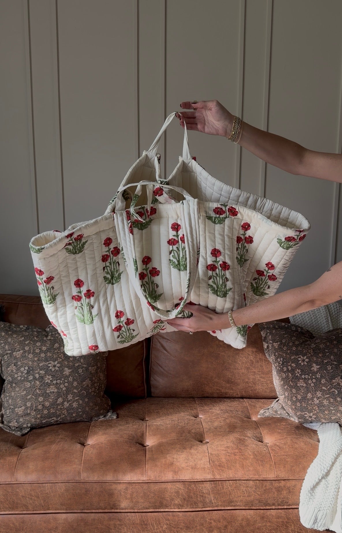 Oversized Poppie Carryall