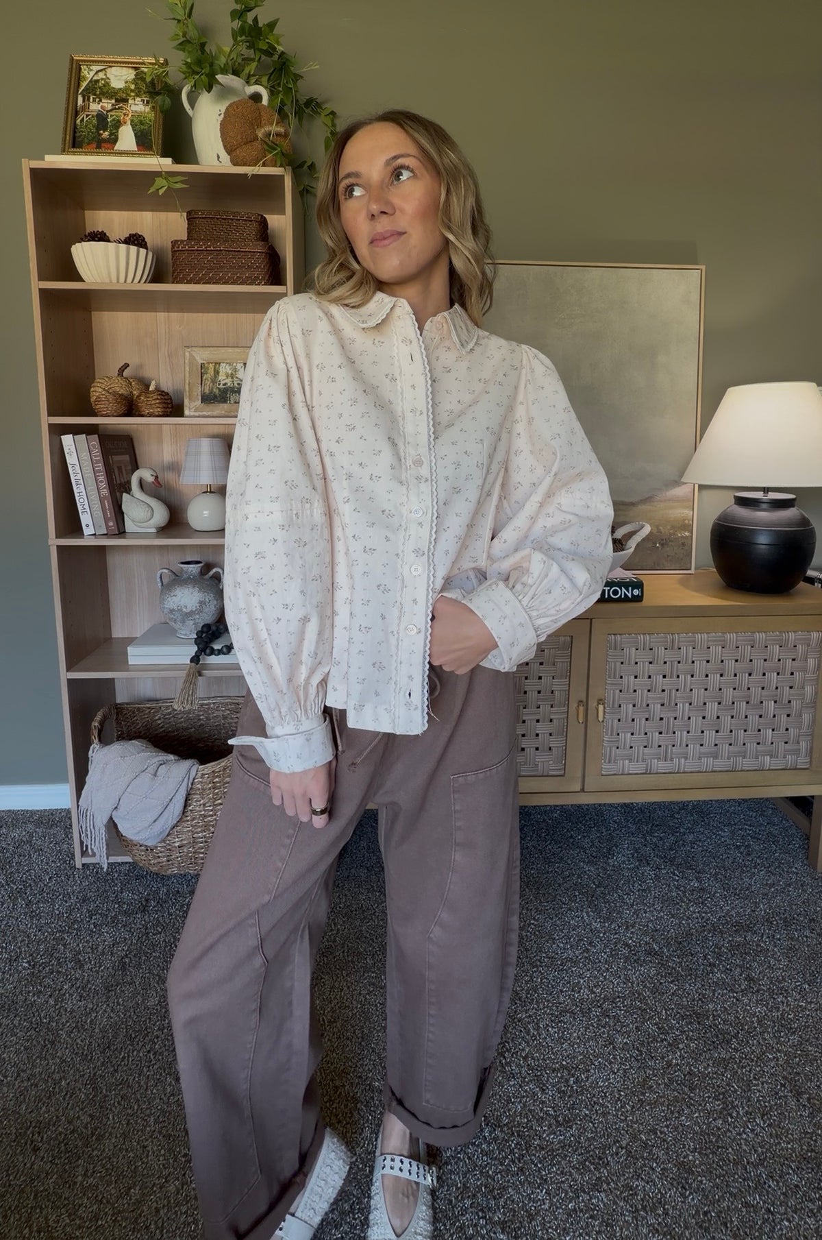 Autumn Bloom Blouse
