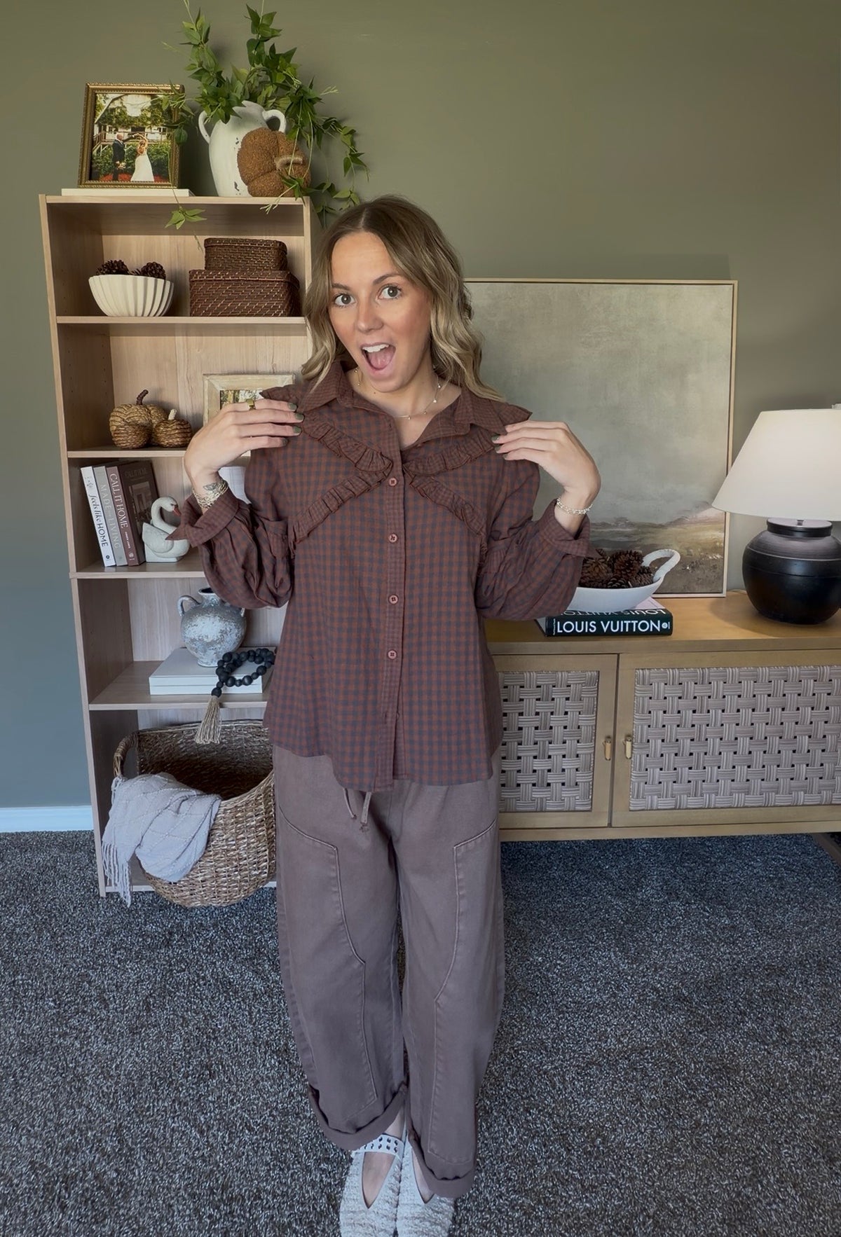 Pumpkin Spice Blouse