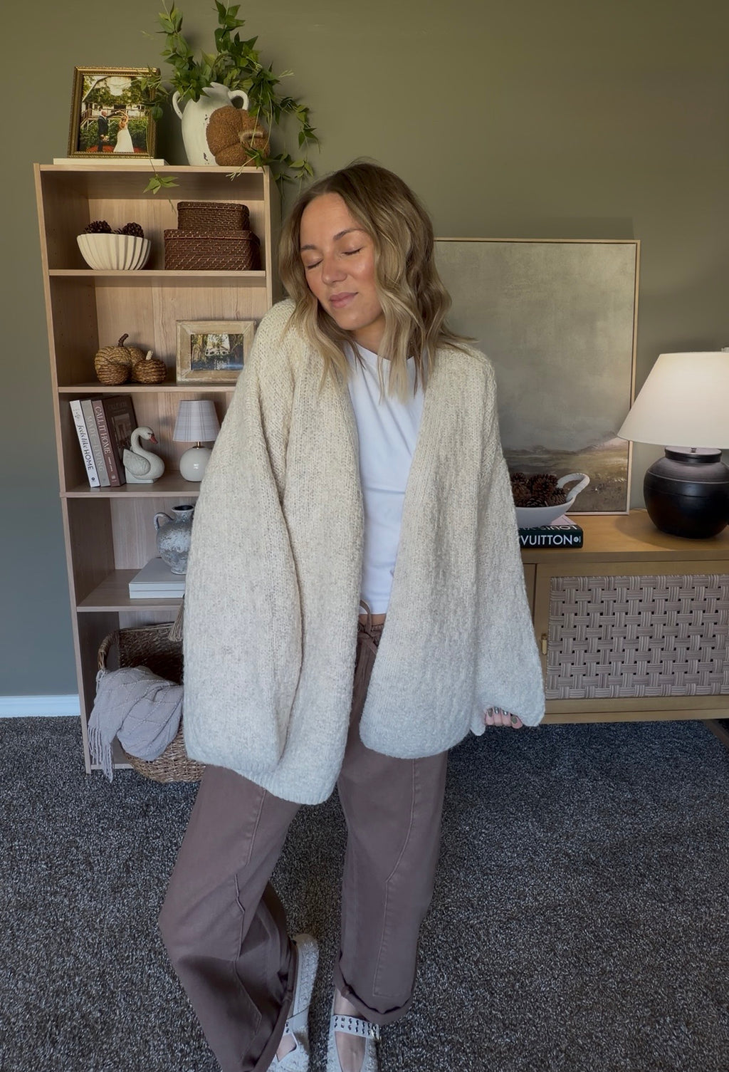 Oat Cardigan