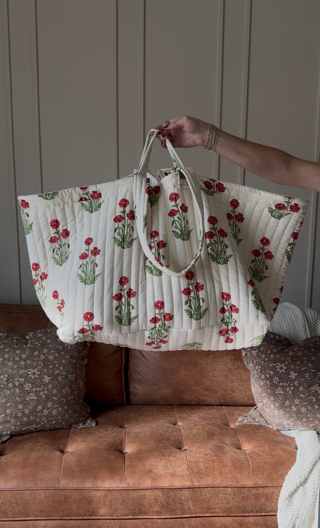 Oversized Poppie Carryall