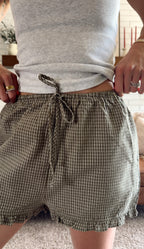 Picnic Olive Shorts