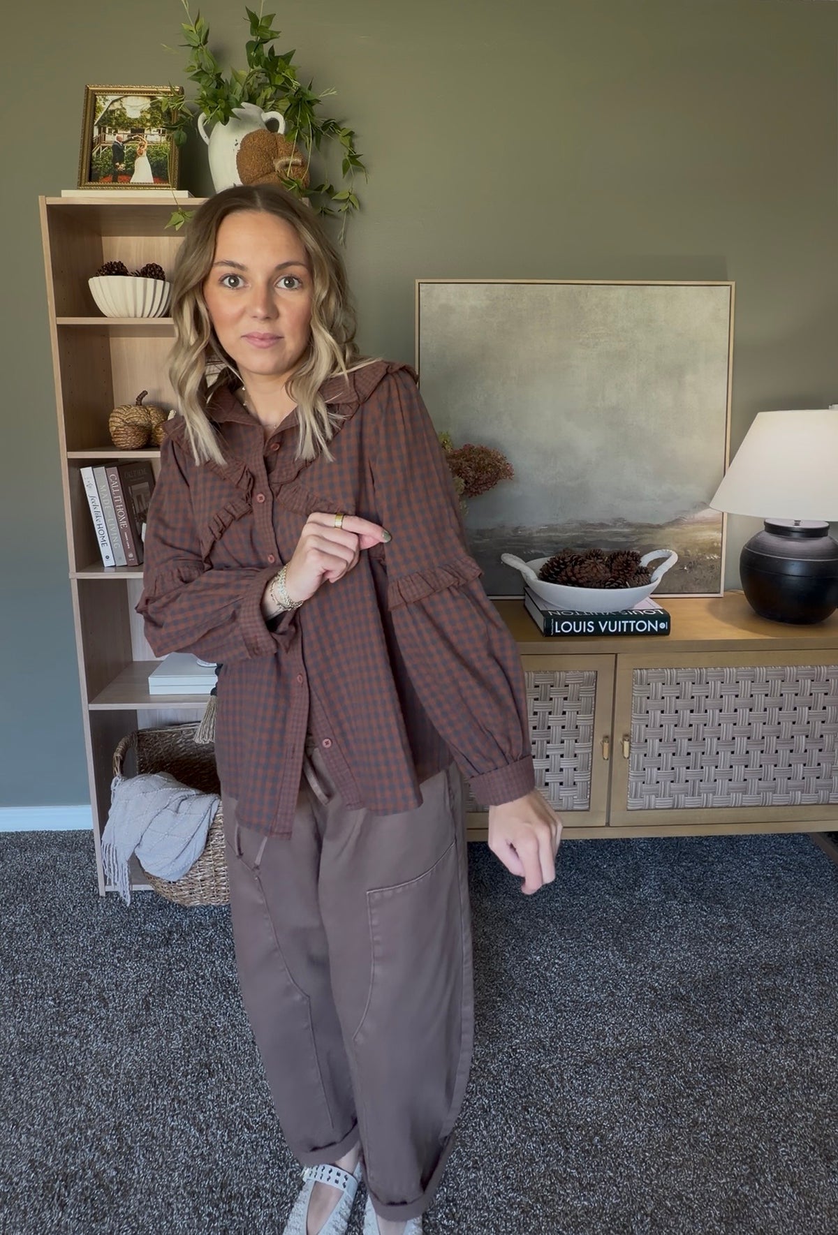 Pumpkin Spice Blouse