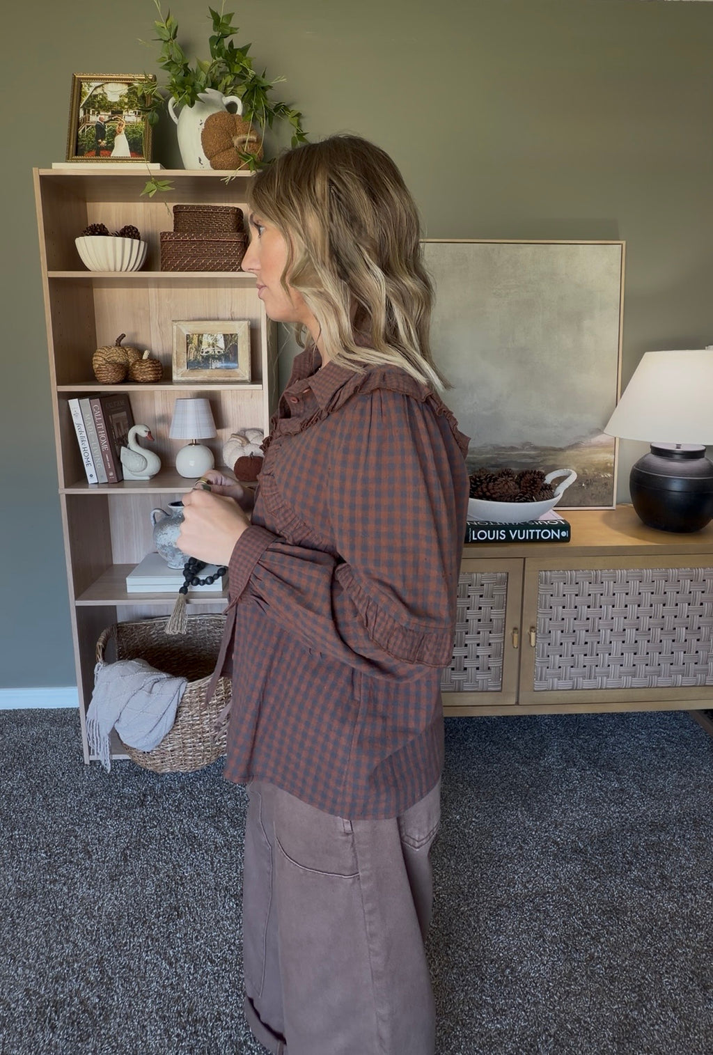 Pumpkin Spice Blouse