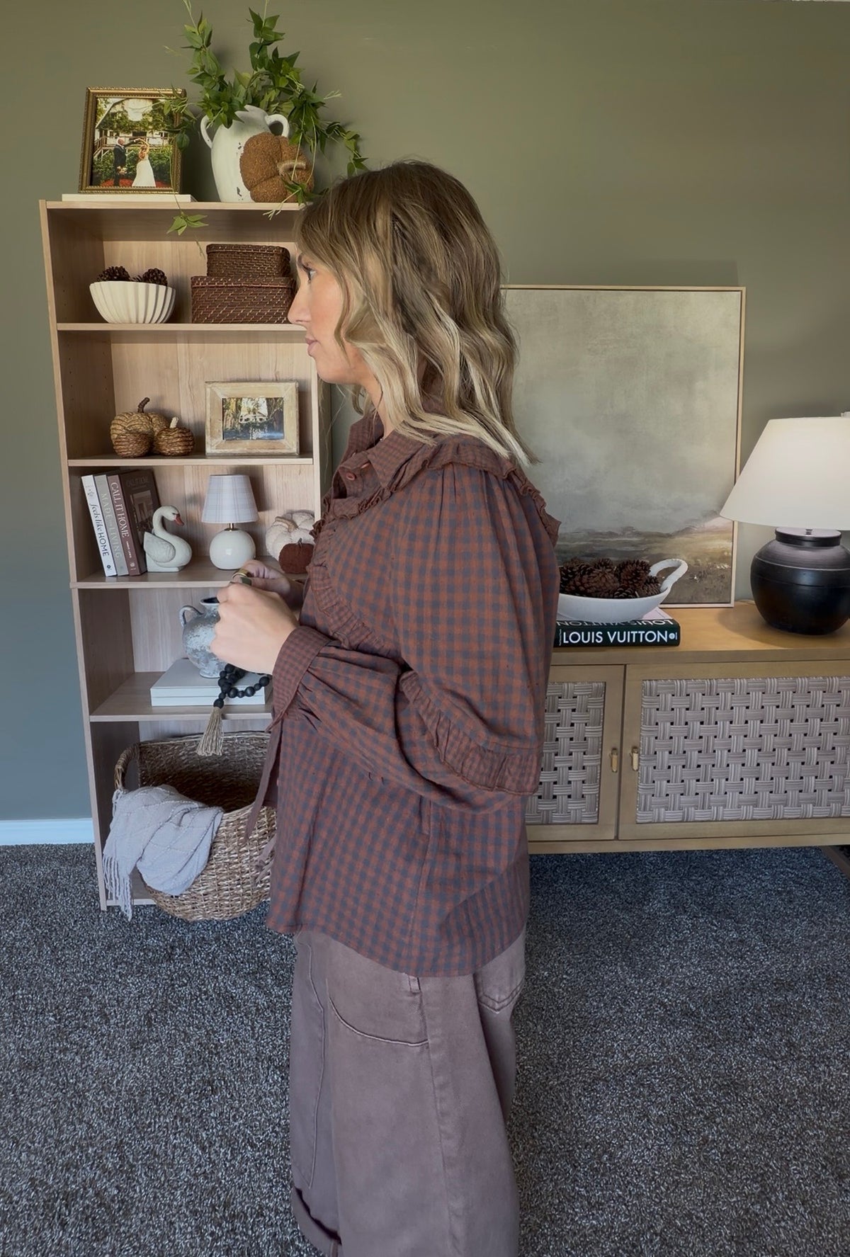 Pumpkin Spice Blouse