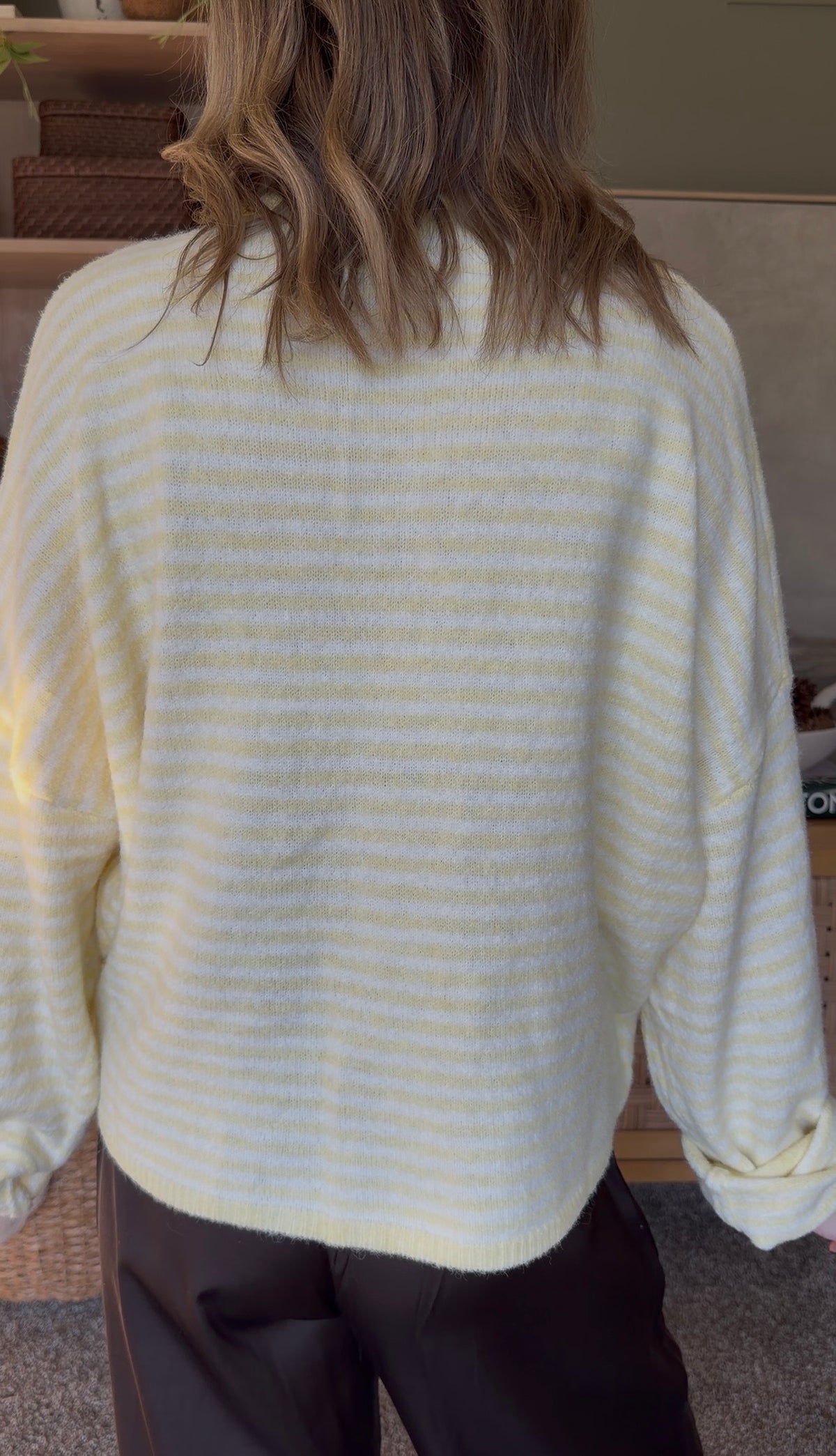 Honey Stripe Sweater