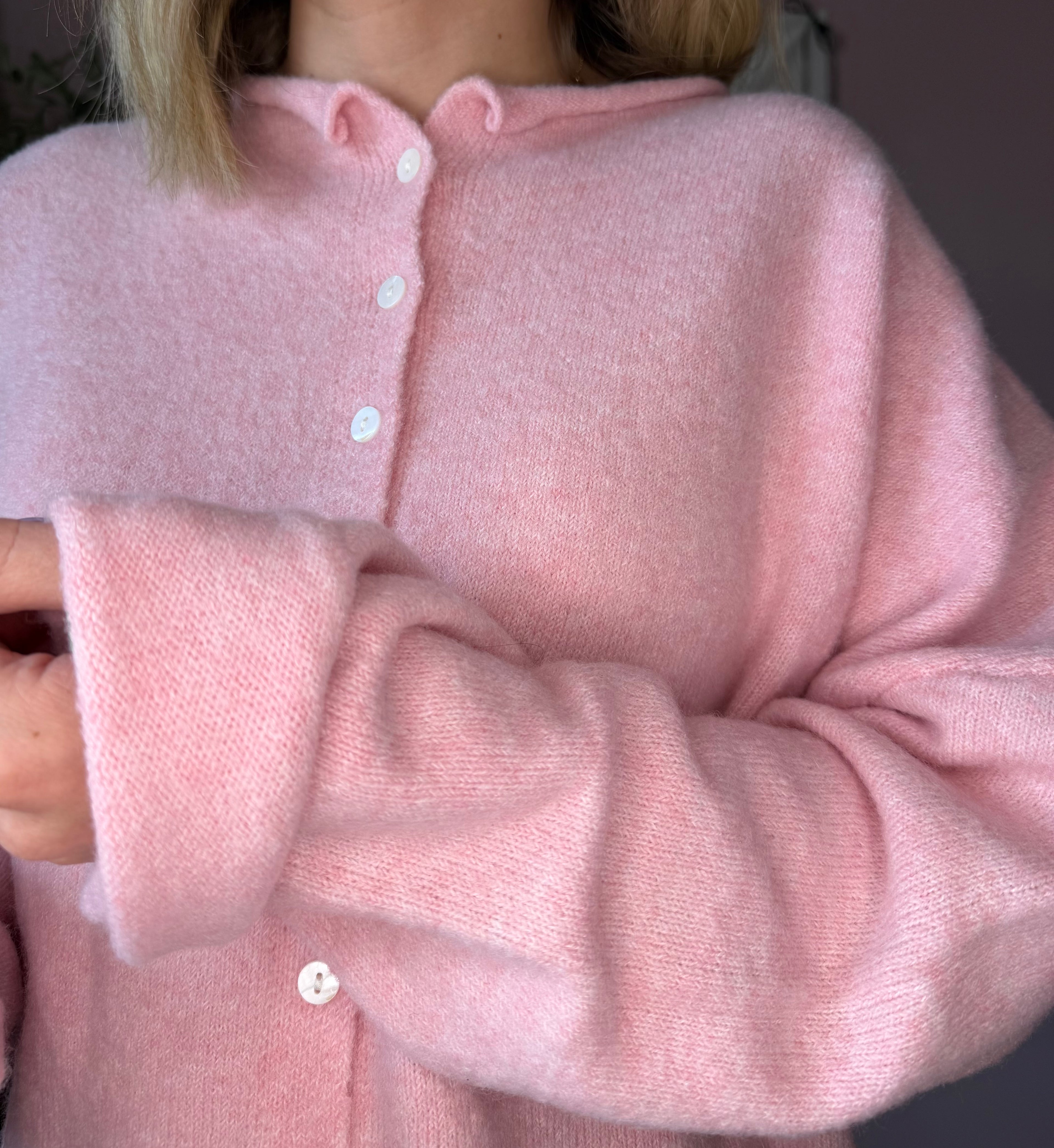 Petal Pink Cardigan