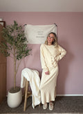 Sandstone Cardi and Dress Set
