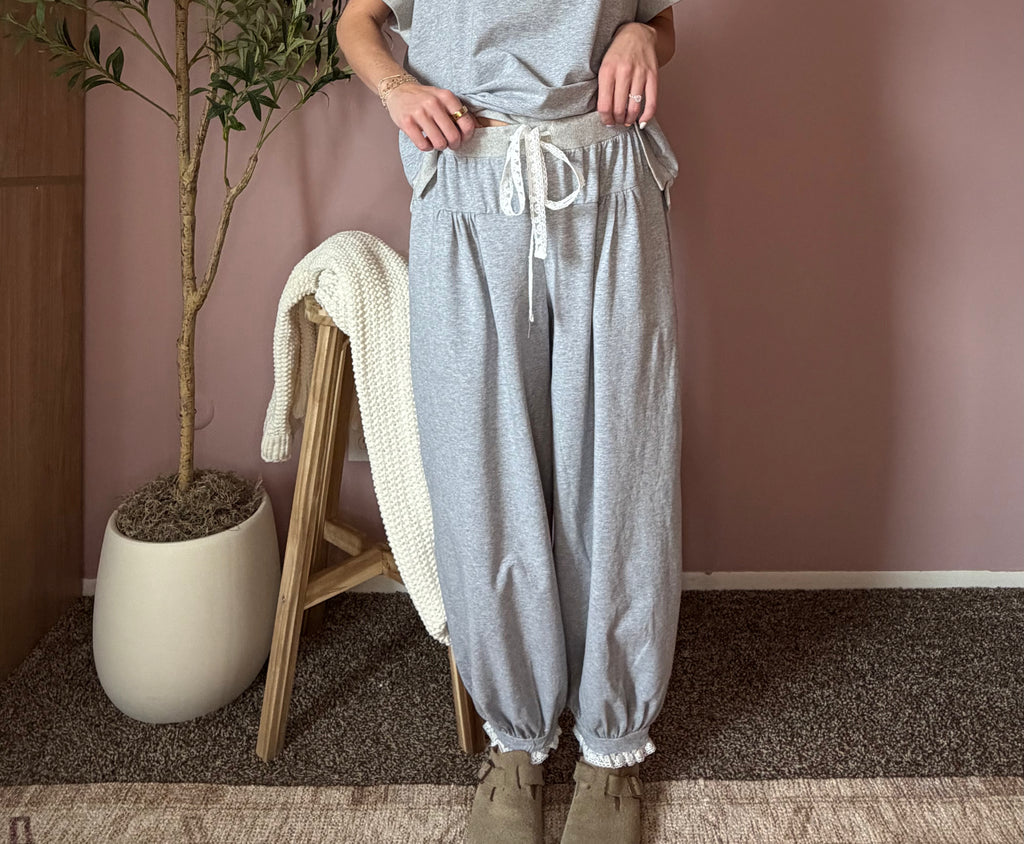 Cloud Lace Joggers